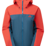 Mountain Equipment Odyssey Women's Jacket in Majolica/Chili - Front