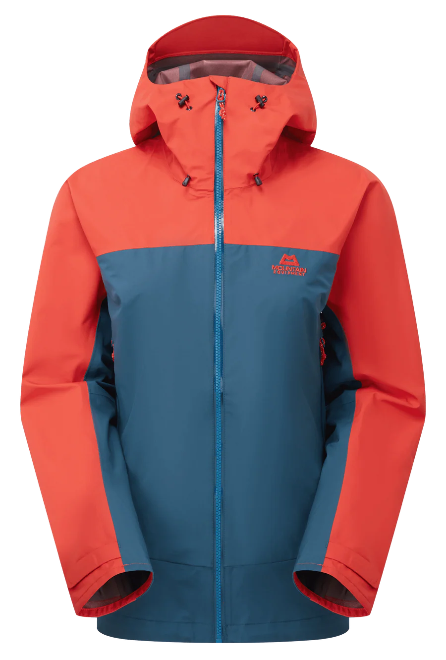 Mountain Equipment Odyssey Women's Jacket in Majolica/Chili - Front