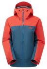 Mountain Equipment Odyssey Women's Jacket in Majolica/Chili - Front