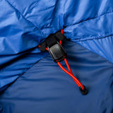 Mountain Equipment Olympus 650 Sleeping Bag in Admiral Blue - Internal Zip Pocket Detail