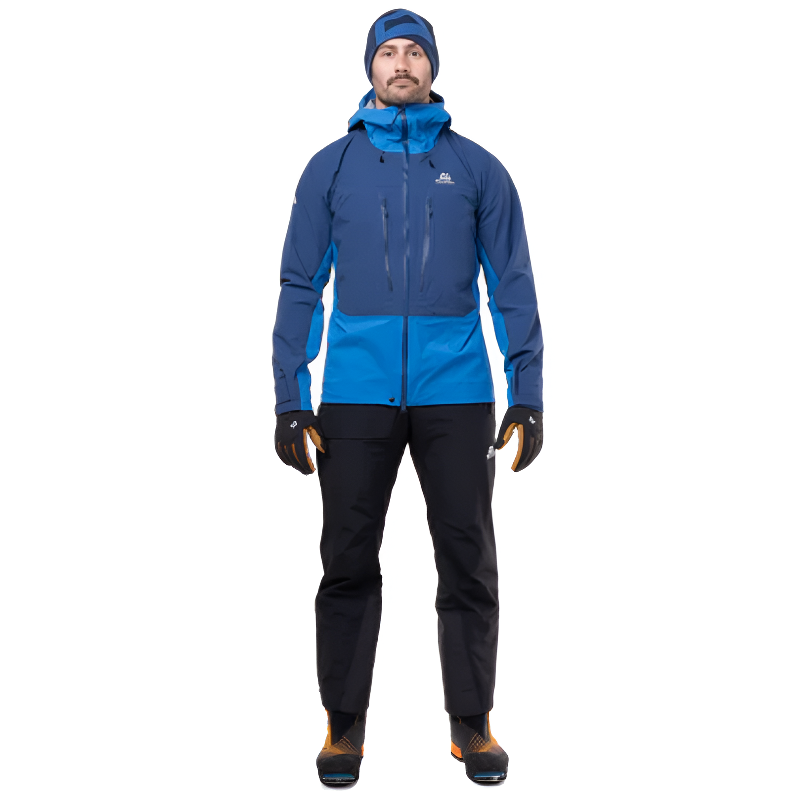 Mountain Equipment Orion Men's Jacket in Atlantic/Admiral - Front Fit
