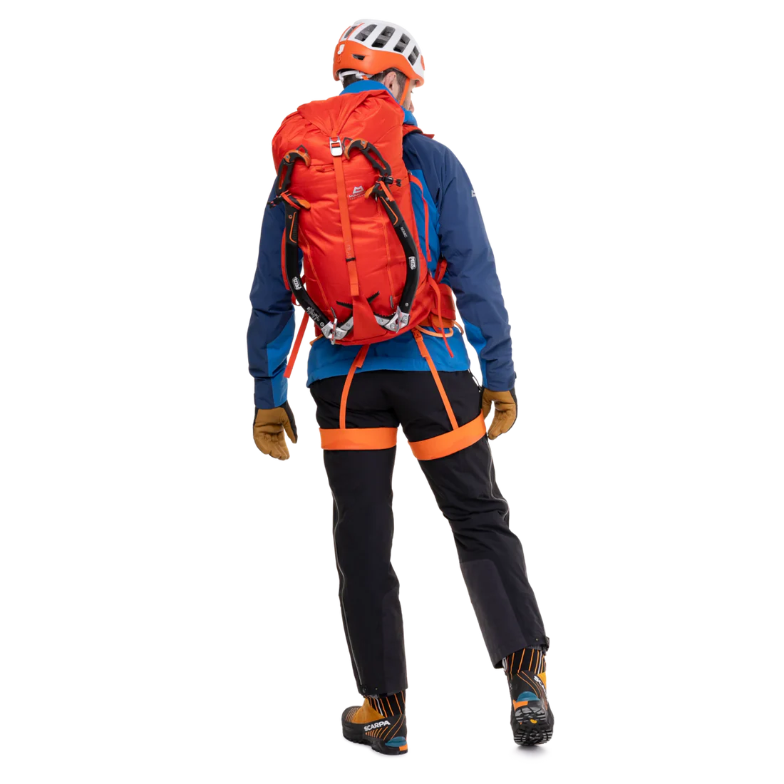 Mountain Equipment Orion Men's Jacket in Atlantic/Admiral - With Harness