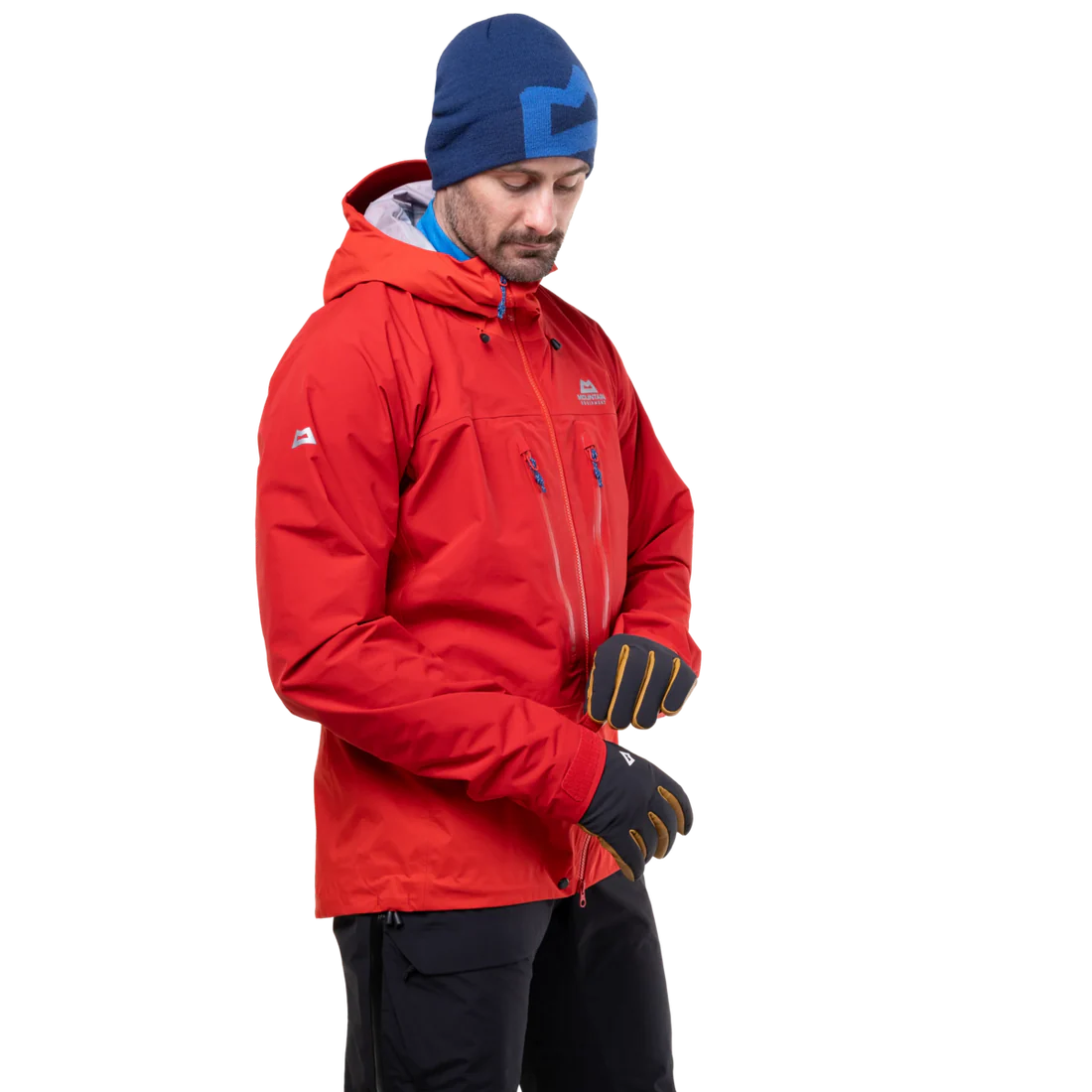 Mountain Equipment Orion Men's Jacket in Chili/Crimson - Side Zip