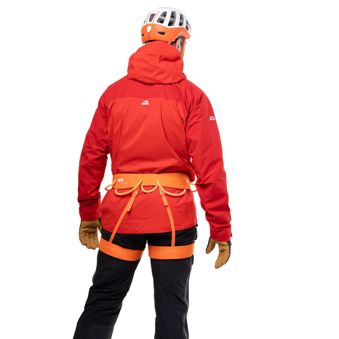 Mountain Equipment Orion Men's Jacket in Chili/Crimson - With Harness