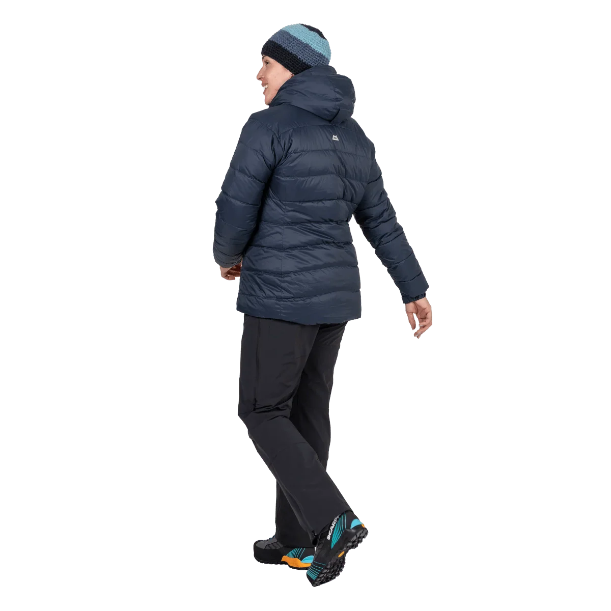 Mountain Equipment Paiyu Women's Jacket in Cosmos - Side On Model