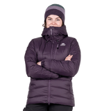 Mountain Equipment Paiyu Women's Jacket in Nightshade - Front On Model