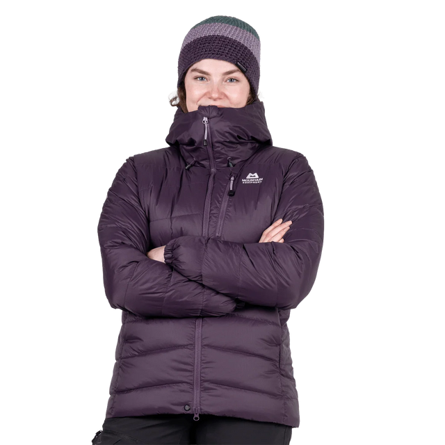 Mountain Equipment Paiyu Women's Jacket in Nightshade - Front On Model