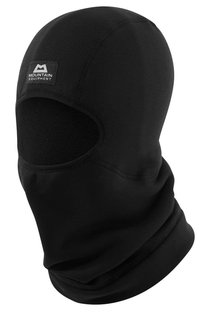 Mountain Equipment Powerstretch Balaclava in Black - Front Product Shot
