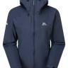 Mountain Equipment Raintower Women's Jacket in Cosmos - Front flat lay