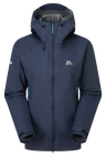 Mountain Equipment Raintower Women's Jacket in Cosmos - Front flat lay