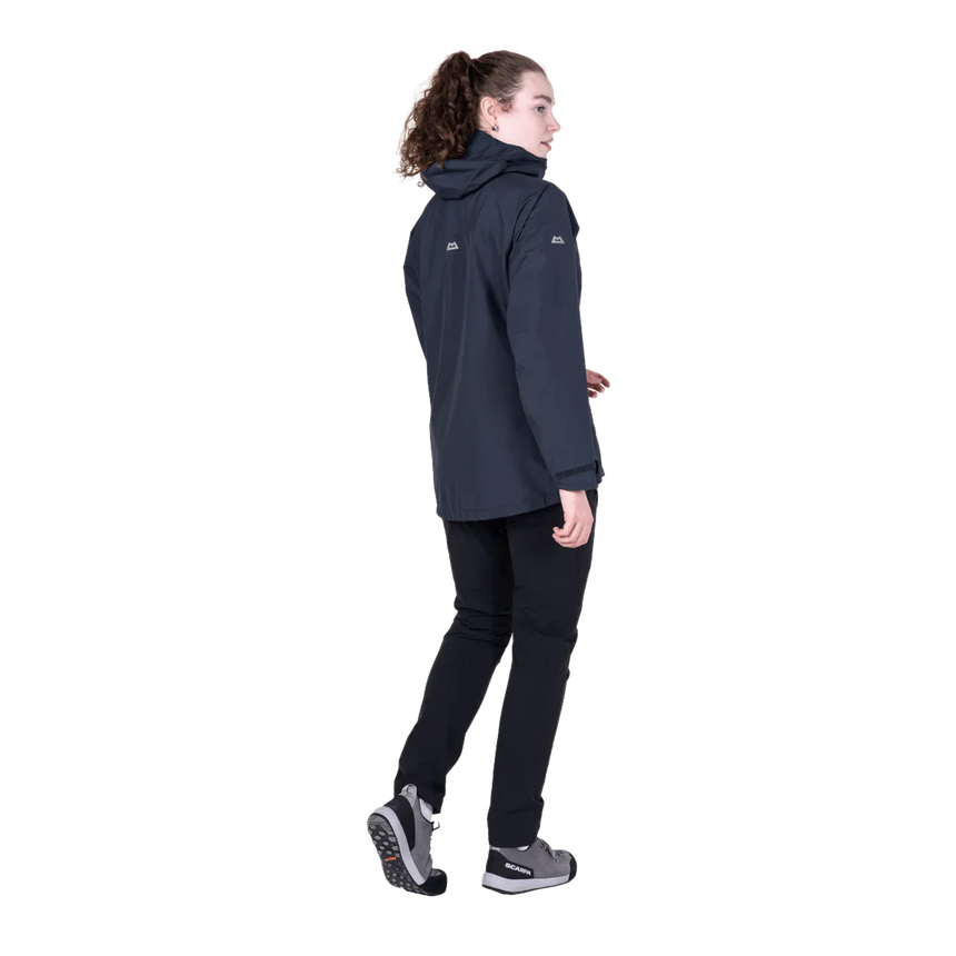 Mountain Equipment Raintower Women's Jacket in Cosmos - Side model view alternate