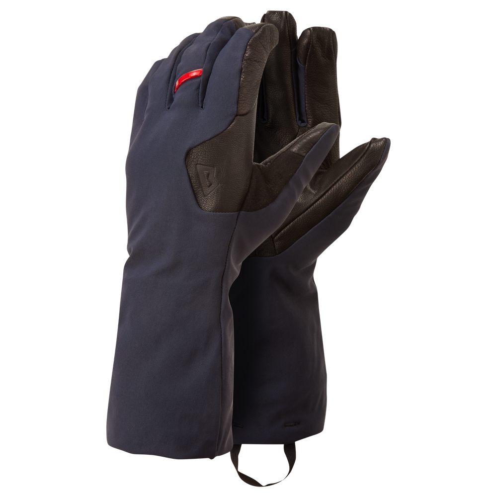 Mountain Equipment Randonee Gauntlet in Cosmos/Black - Flat Lay