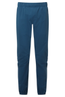 Mountain Equipment Sella Women's Pant in Majolica Blue - Front flat lay
