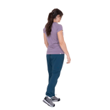 Mountain Equipment Sella Women's Pant in Majolica Blue - Side model view
