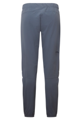 Mountain Equipment Sella Women's Pant in Ombre Blue - Back flat lay