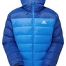 Mountain Equipment Senja Men's Down Jacket in Atlantic/Admiral - Front Product Shot