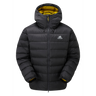 Mountain Equipment Senja Men's Down Jacket in Obsidian - Front Product Shot