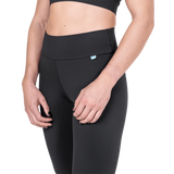 Mountain Equipment Sereno Women's Legging in Black - Waistband detail
