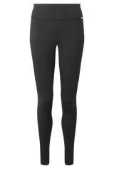 Mountain Equipment Sereno Women's Legging in Black - Front flat lay