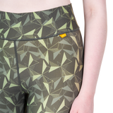Mountain Equipment Sereno Women's Legging in Buckthorn Print - Waistband detail