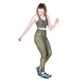 Mountain Equipment Sereno Women's Legging in Buckthorn Print - Side model view
