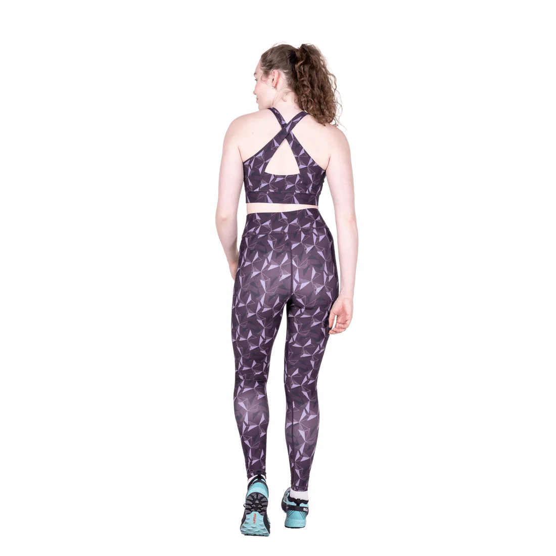 Mountain Equipment Sereno Women's Legging in Nightshade Print - Back model view alternate