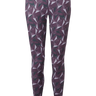 Mountain Equipment Sereno Women's Legging in Nightshade Print - Front flat lay