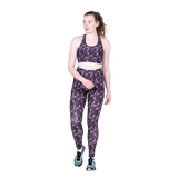 Mountain Equipment Sereno Women's Legging in Nightshade Print - Front full length model view