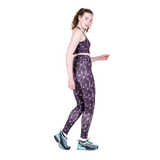 Mountain Equipment Sereno Women's Legging in Nightshade Print - Side model view alternate