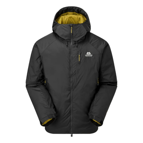 Mountain Equipment Shelterstone Men's Jacket in Obsidian - Flat Lay Front