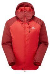 Mountain Equipment Shelterstone Women's Jacket in Chili Red/Merlot - Flat Lay Front