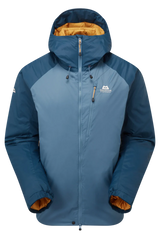 Mountain Equipment Shelterstone Women's Jacket in Stellar/Majolica - Flat Lay Front