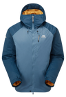 Mountain Equipment Shelterstone Women's Jacket in Stellar/Majolica - Flat Lay Front