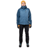 Mountain Equipment Shelterstone Women's Jacket in Stellar/Majolica - On Model Front