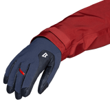 Mountain Equipment Shigri GORE-TEX Women's Jacket in Chili Red/Merlot - Cuff Glove Detail