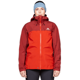 Mountain Equipment Shigri GORE-TEX Women's Jacket in Chili Red/Merlot - On Model Front