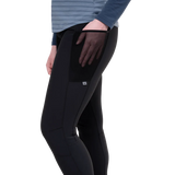 Mountain Equipment Sonica Women's Tight in Black - Knee Detail