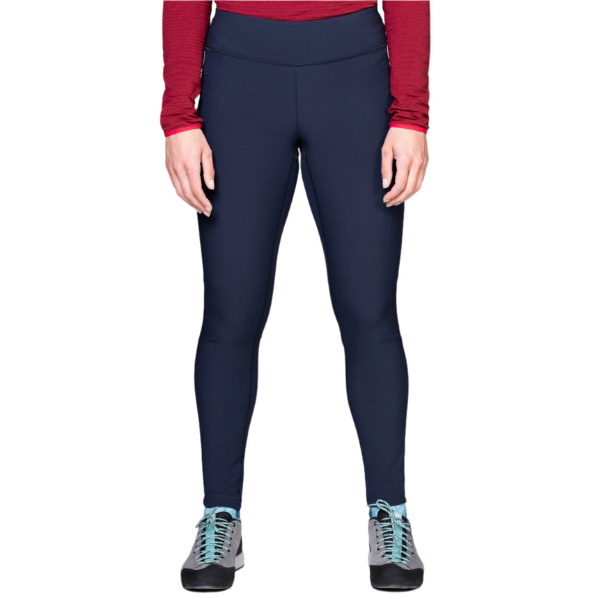 Mountain Equipment Sonica Women's Tight in Cosmos - Front Flat 2