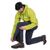 Mountain Equipment Spyre Men's Pant in Blue Nights - Three Quarter Model