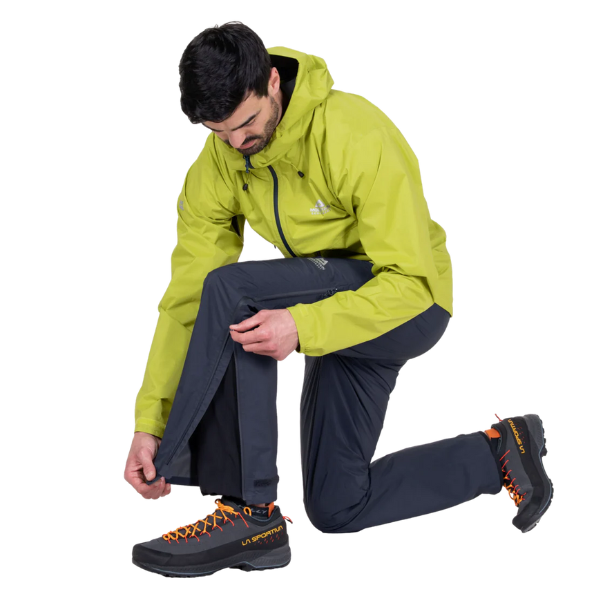 Mountain Equipment Spyre Men's Pant in Blue Nights - Three Quarter Model