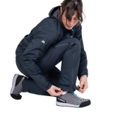 Mountain Equipment Spyre Women's Pant in Blue Nights - Kneeling