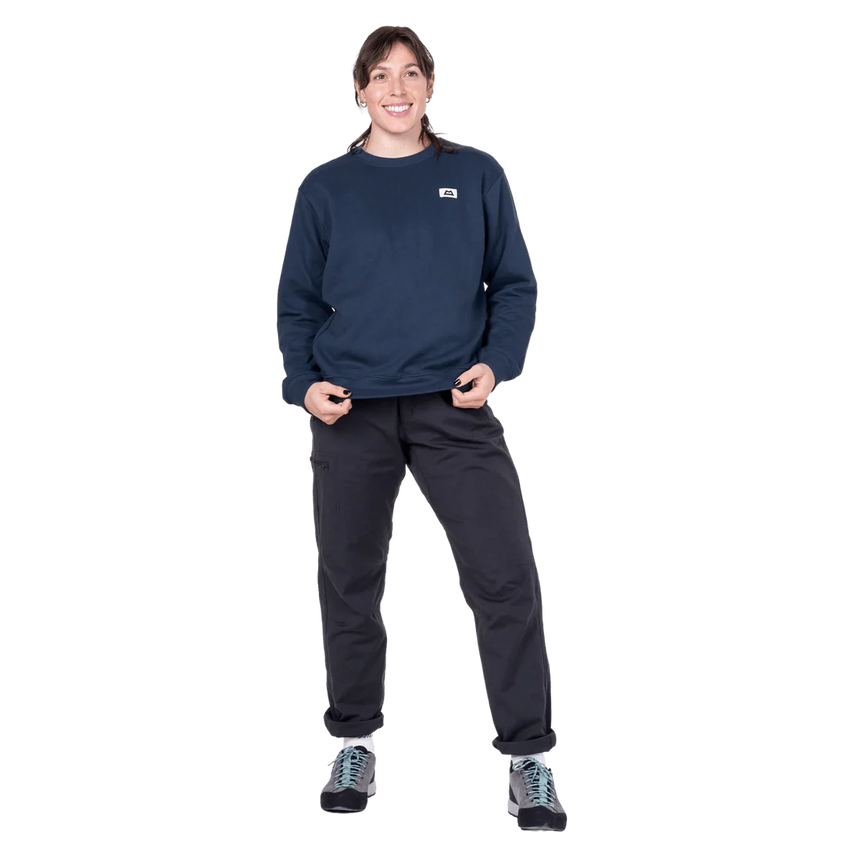 Mountain Equipment Stonescape Women's Sweat in Dusk - Front full length model view alternate