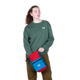 Mountain Equipment Stonescape Women's Sweat in Sea Pine - Front full length model view