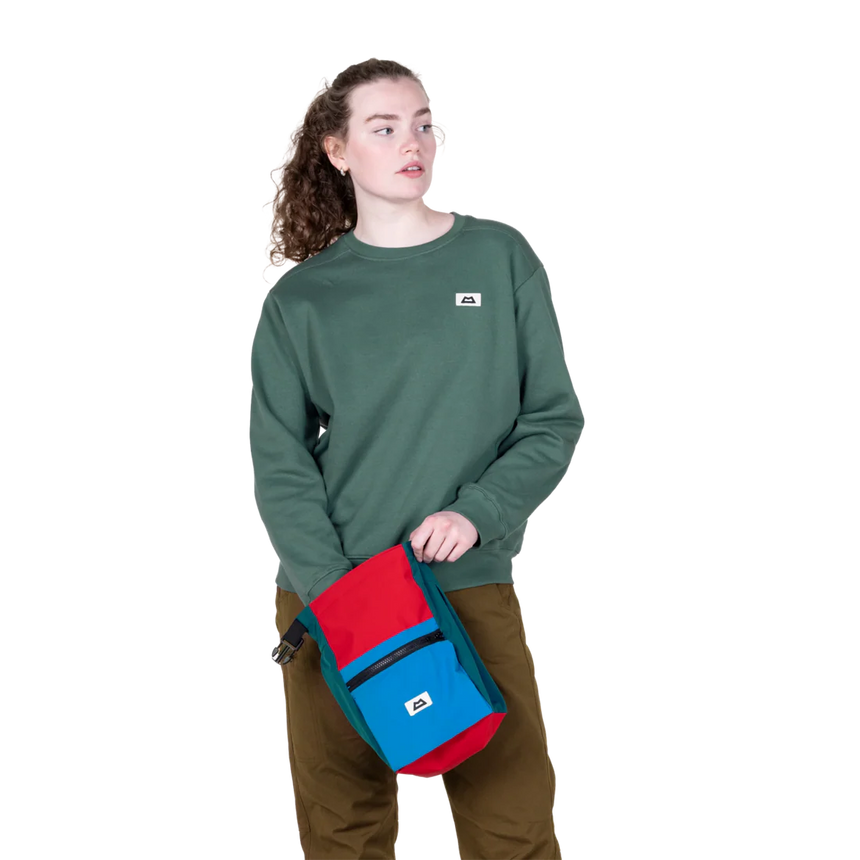 Mountain Equipment Stonescape Women's Sweat in Sea Pine - Front full length model view