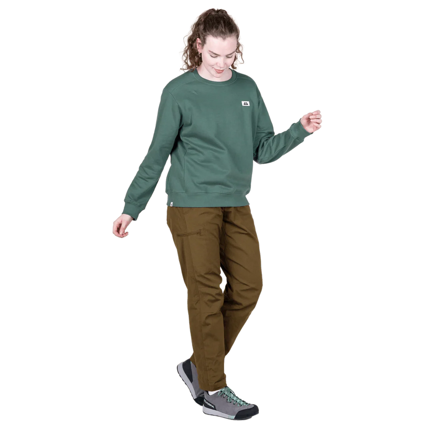 Mountain Equipment Stonescape Women's Sweat in Sea Pine - Side model view