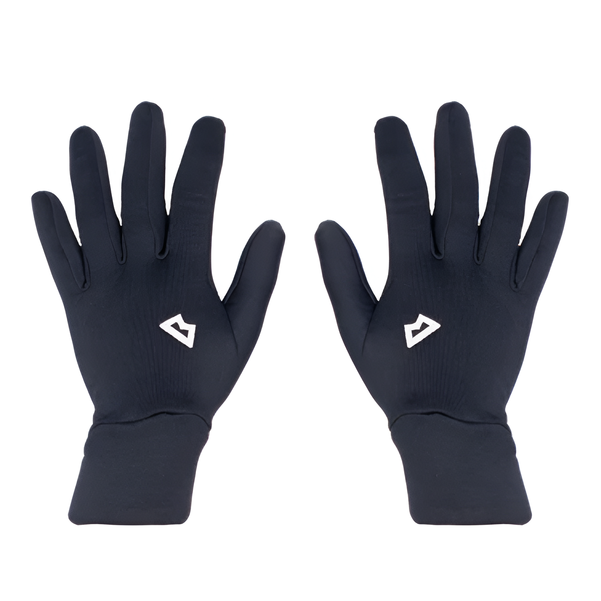 Mountain Equipment Stretch Fleece Women's Glove in Black - Back of Hand