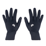 Mountain Equipment Stretch Fleece Women's Glove in Black - Back of Hand