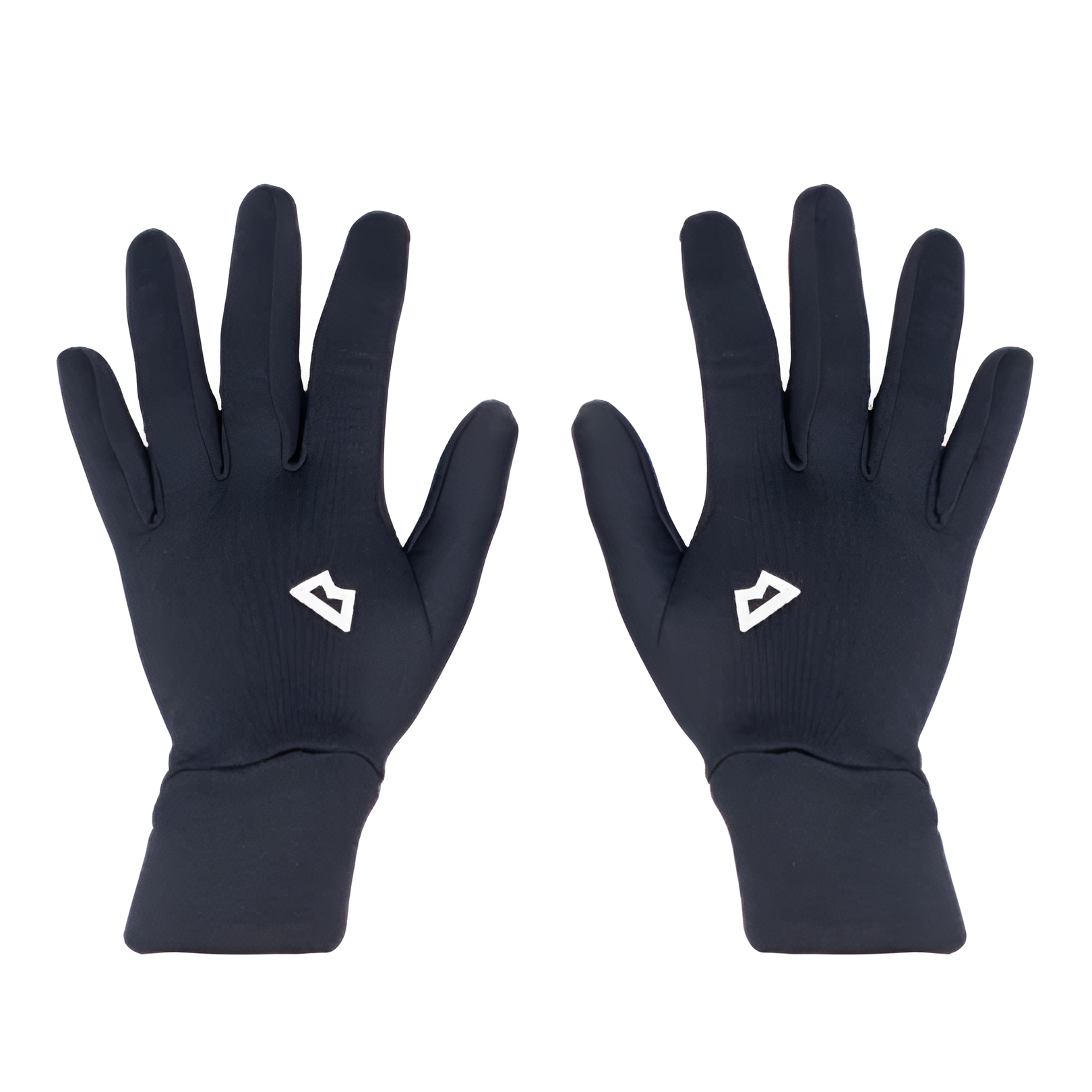 Mountain Equipment Stretch Fleece Women's Glove in Black - Back of Hand