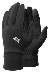 Mountain Equipment Stretch Fleece Women's Glove in Black - Front Product Shot