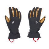 Mountain Equipment Super Alpine Gloves in Black/Tan - Back